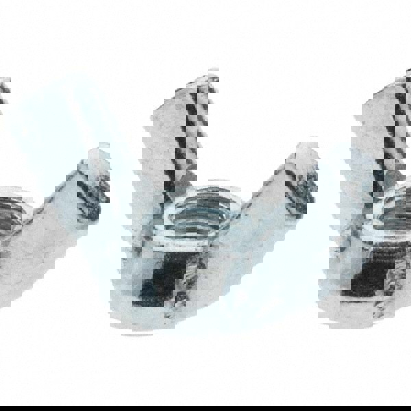1/4-28 UNF, Zinc Plated, Steel Type A Wing Nut