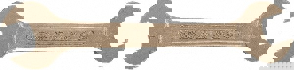 Open End Wrench: Double End Head, 13 mm x 15 mm, Double Ended