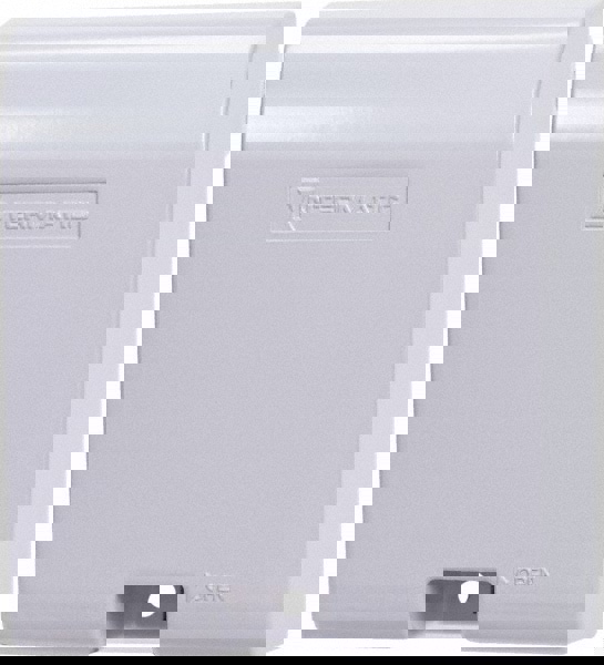 Weather Proof Receptacle Electrical Box Cover: Aluminum