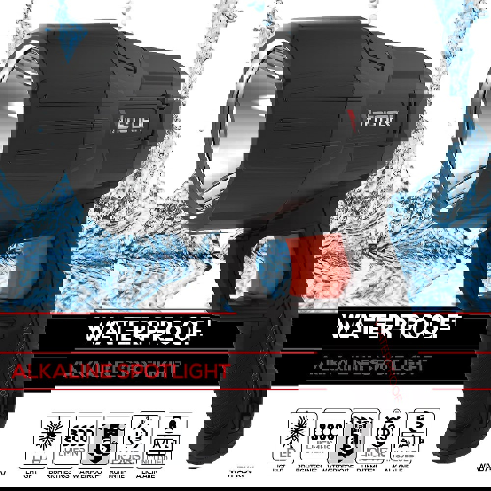 Spotlights; Bulb Type: LED ; Spotlight Type: LED Spotlight ; Light Output: 800lm ; Material: Plastic ; Candlepower: 800lm ; Run Time: 13