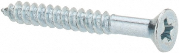 Sheet Metal Screw: #4, Flat Head, Phillips