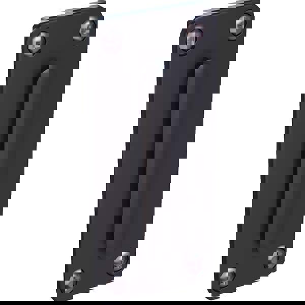 Pedestrian Barrier Wall Plate: Black