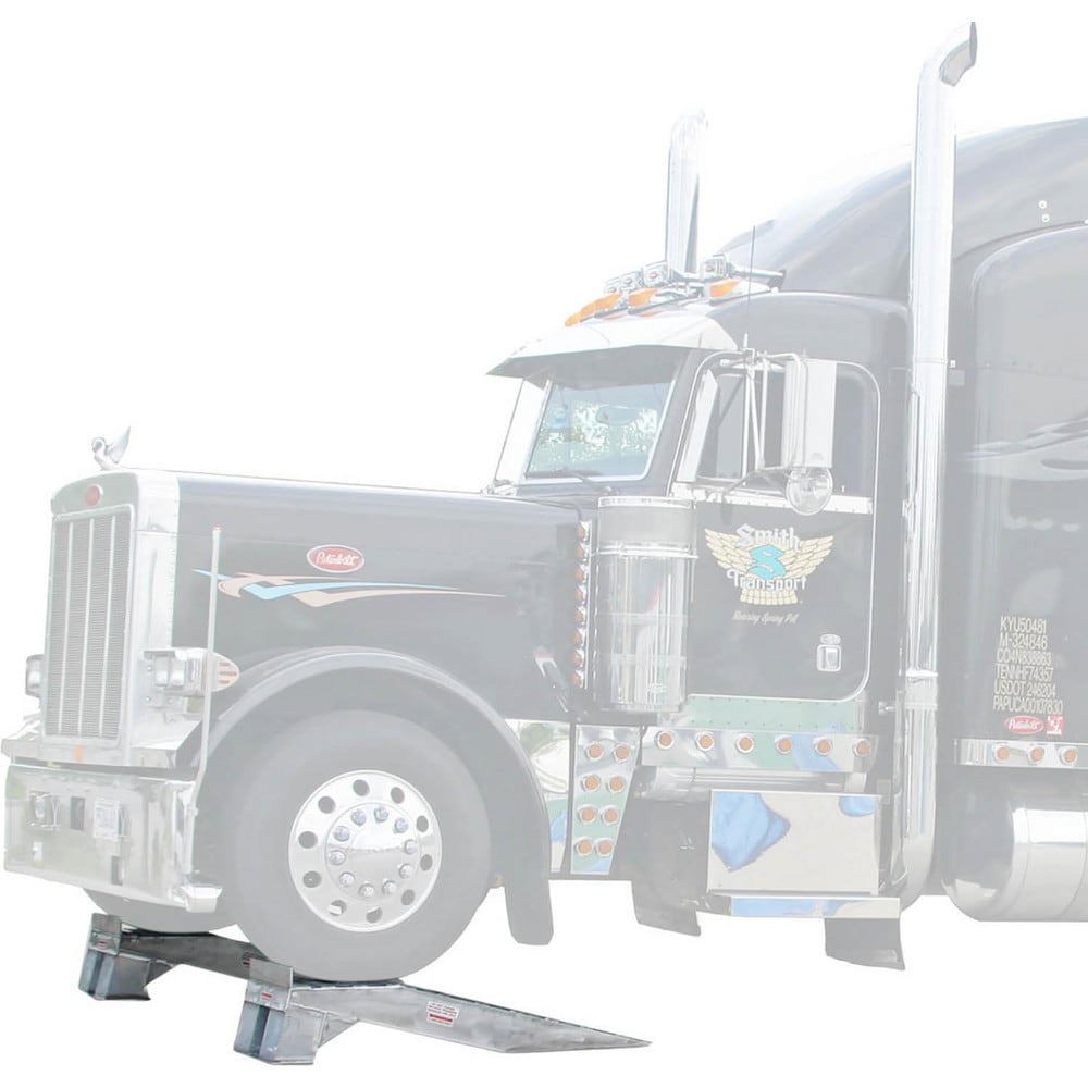 Truck Ramps; For Use With: All Vehicles ; Length (Inch): 64in ; Width (Inch): 16in ; Load Capacity (Lb.): 20000.000 ; Material: Aluminum ; Color: Silver