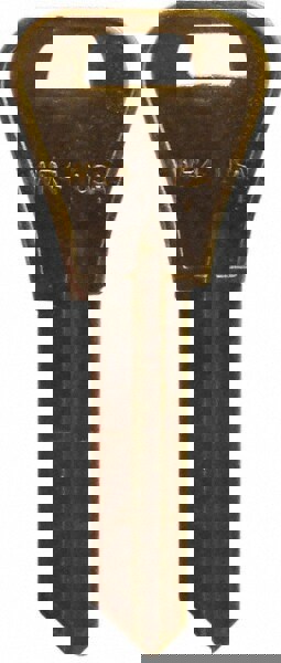 Weiser Brass Key Blank