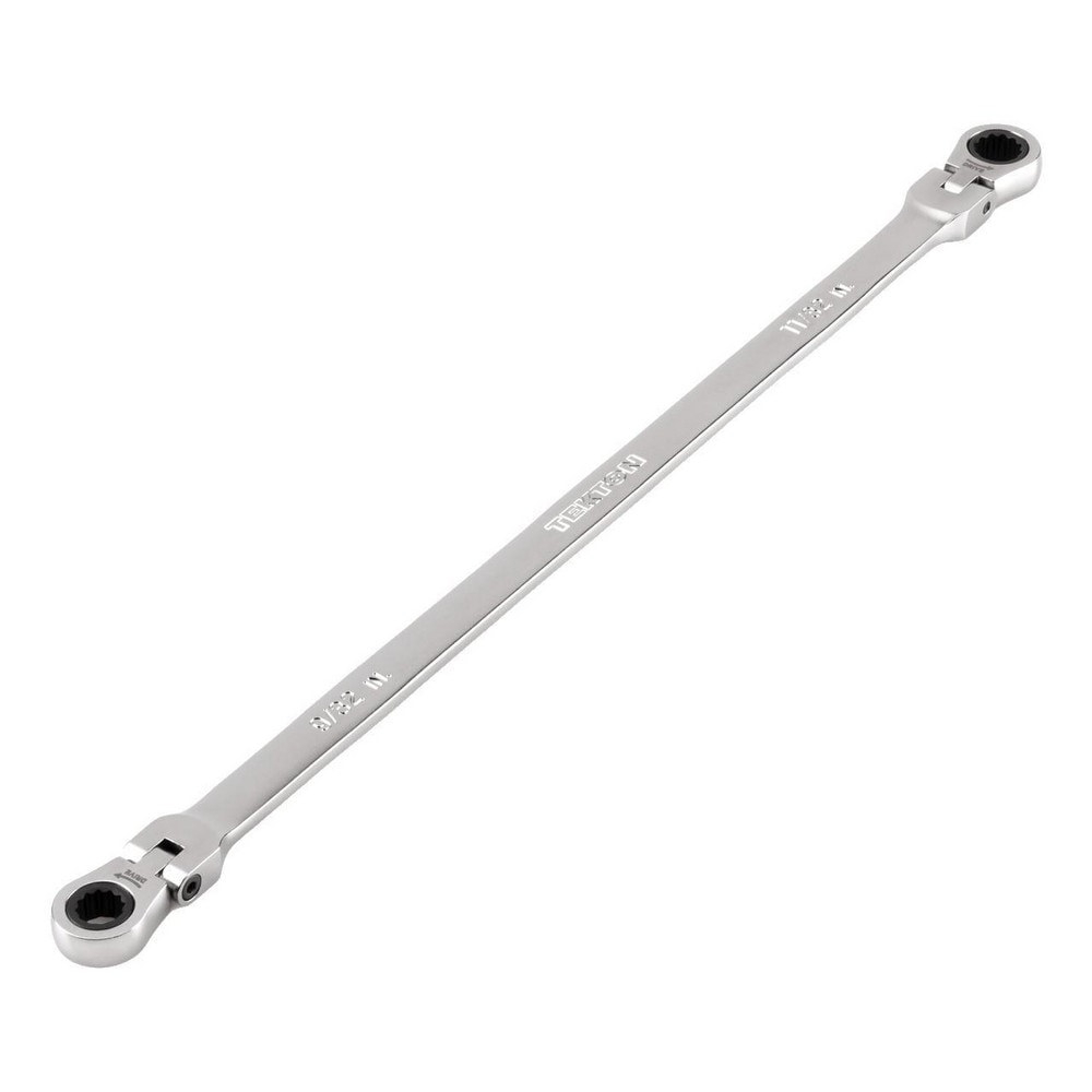 Combination Wrenches; Size (Inch): 9/32 ; Finish: Satin Chrome ; Head Type: Flexible ; Handle Type: Straight ; Material: Steel ; Non-sparking: No