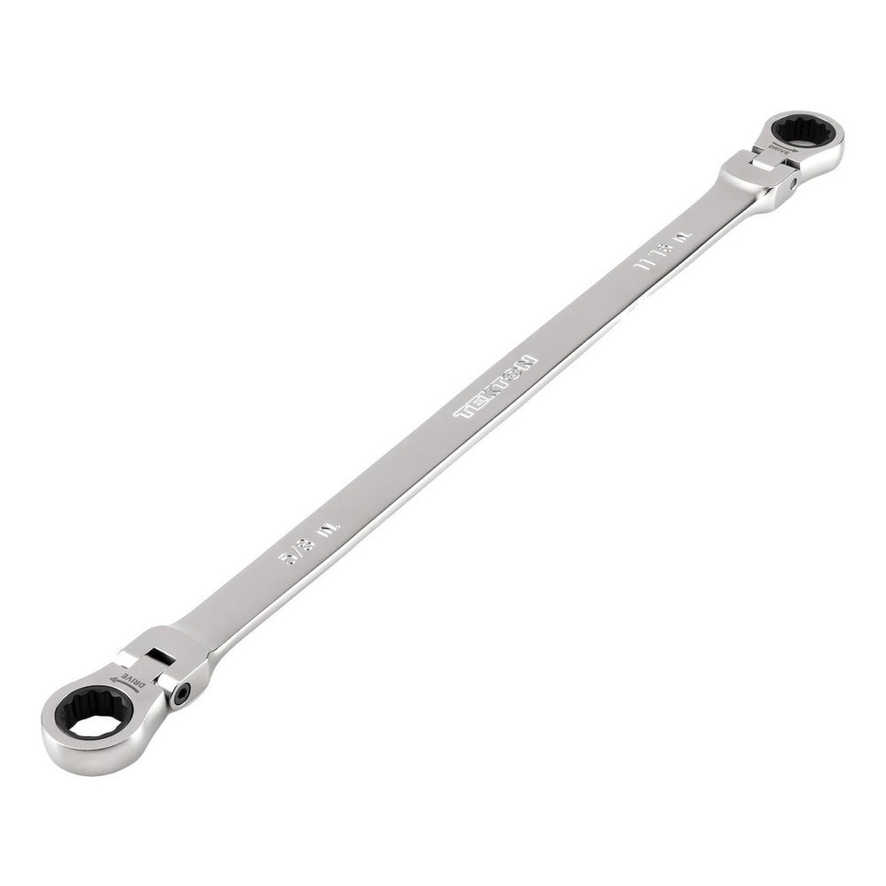 Combination Wrenches; Size (Inch): 5/8 ; Finish: Satin Chrome ; Head Type: Flexible ; Handle Type: Straight ; Material: Steel ; Non-sparking: No