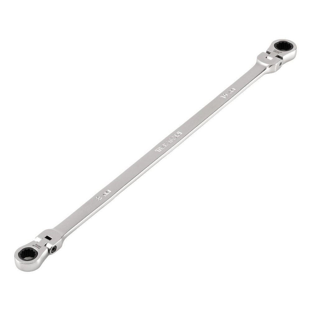 Combination Wrenches; Size (mm): 10 ; Finish: Satin Chrome ; Head Type: Flexible ; Handle Type: Straight ; Material: Steel ; Non-sparking: No