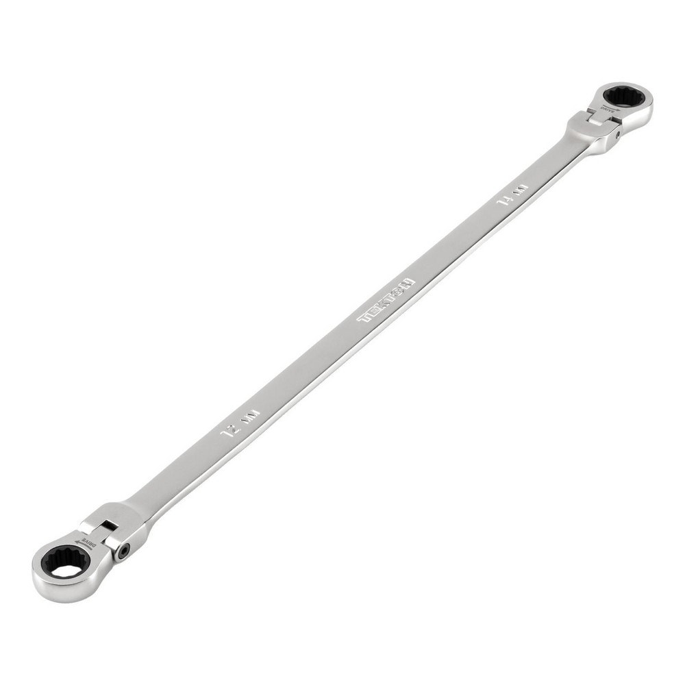 Combination Wrenches; Size (mm): 14 ; Finish: Satin Chrome ; Head Type: Flexible ; Handle Type: Straight ; Material: Steel ; Non-sparking: No