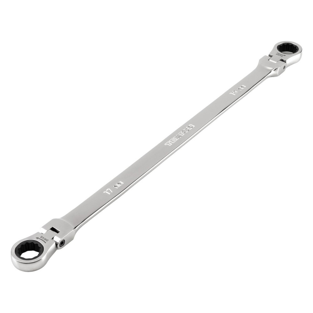 Combination Wrenches; Size (mm): 19 ; Finish: Satin Chrome ; Head Type: Flexible ; Handle Type: Straight ; Material: Steel ; Non-sparking: No