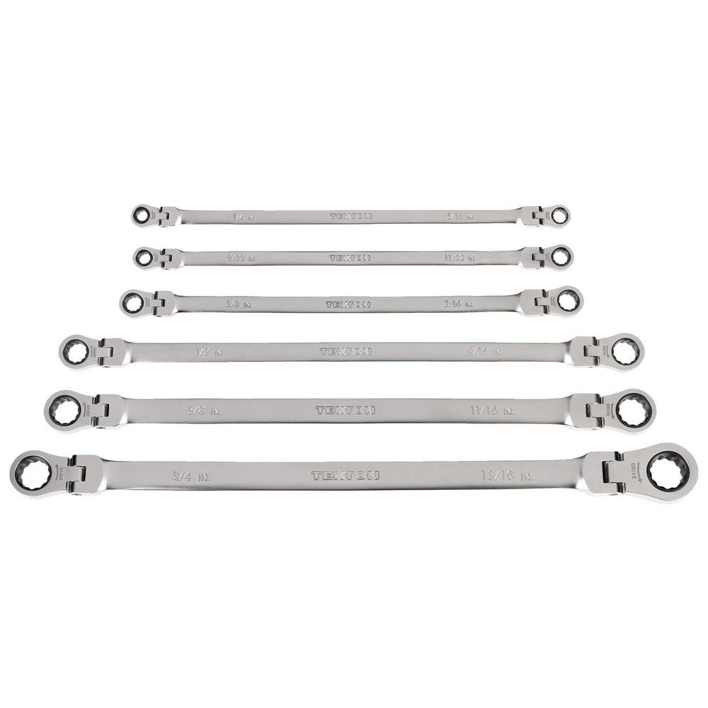 Wrench Sets; System Of Measurement: Inch ; Container Type: None ; Wrench Size: 1/4 in - 13/16 in ; Material: Steel ; Non-sparking: No ; Corrosion-resistant: Yes