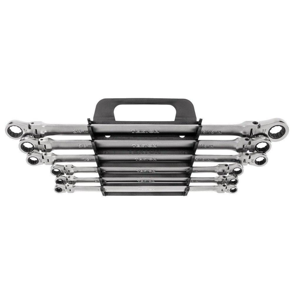 Wrench Sets; System Of Measurement: Inch ; Container Type: Plastic Holder ; Wrench Size: 1/4 in - 13/16 in ; Material: Steel ; Non-sparking: No ; Corrosion-resistant: Yes