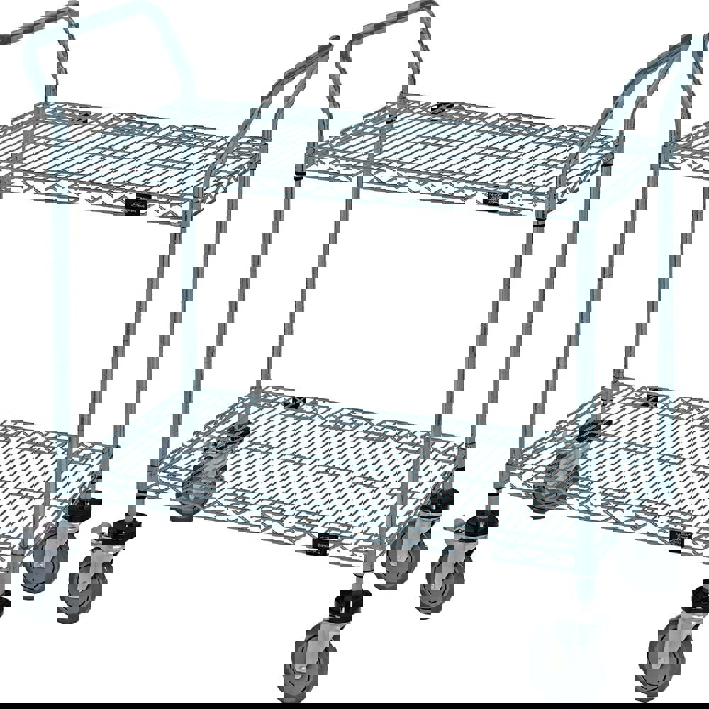 Utility Cart: Wire, Gray