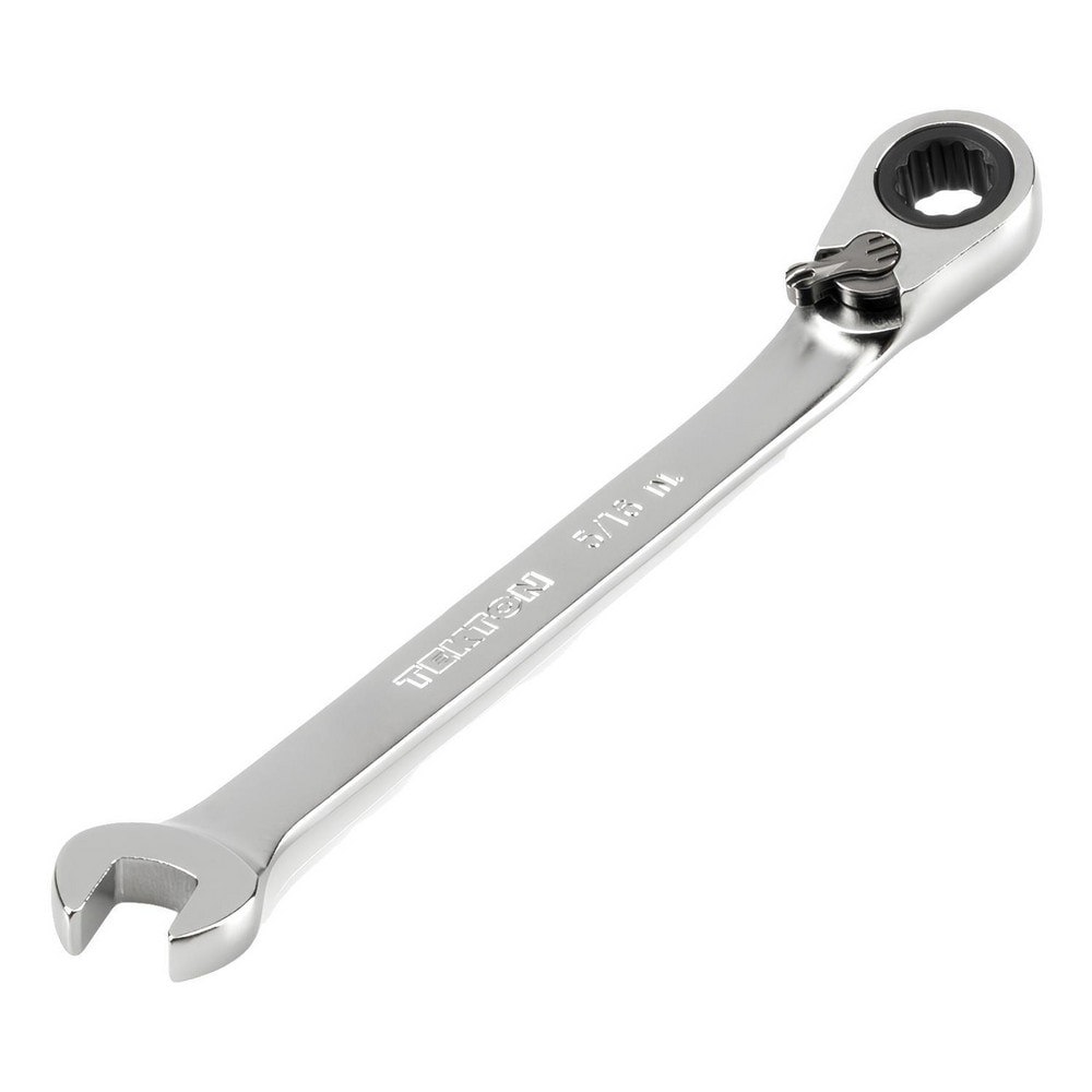 Combination Wrenches; Size (Inch): 5/16 ; Finish: Satin Chrome ; Head Type: Combination ; Handle Type: Straight ; Material: Steel ; Non-sparking: No