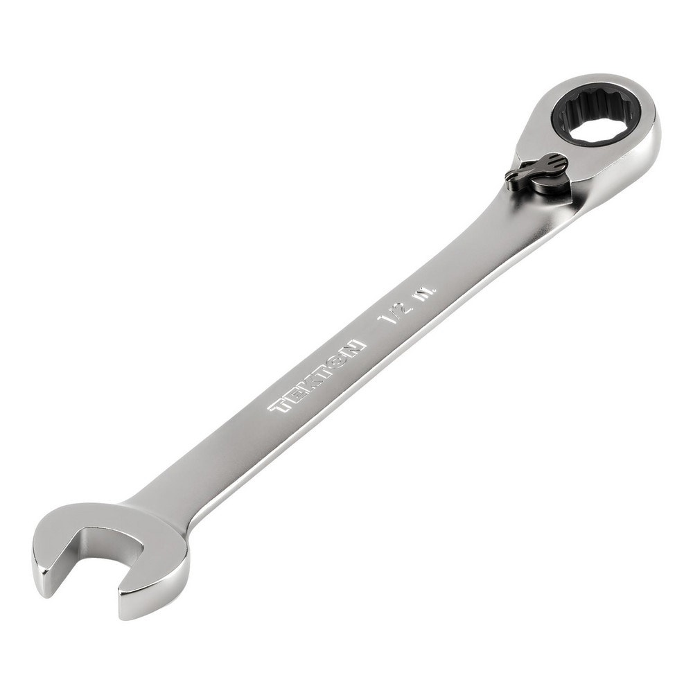 Combination Wrenches; Size (Inch): 1/2 ; Finish: Satin Chrome ; Head Type: Combination ; Handle Type: Straight ; Material: Steel ; Non-sparking: No