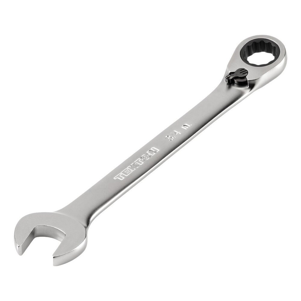 Combination Wrenches; Size (Inch): 3/4 ; Finish: Satin Chrome ; Head Type: Combination ; Handle Type: Straight ; Material: Steel ; Non-sparking: No