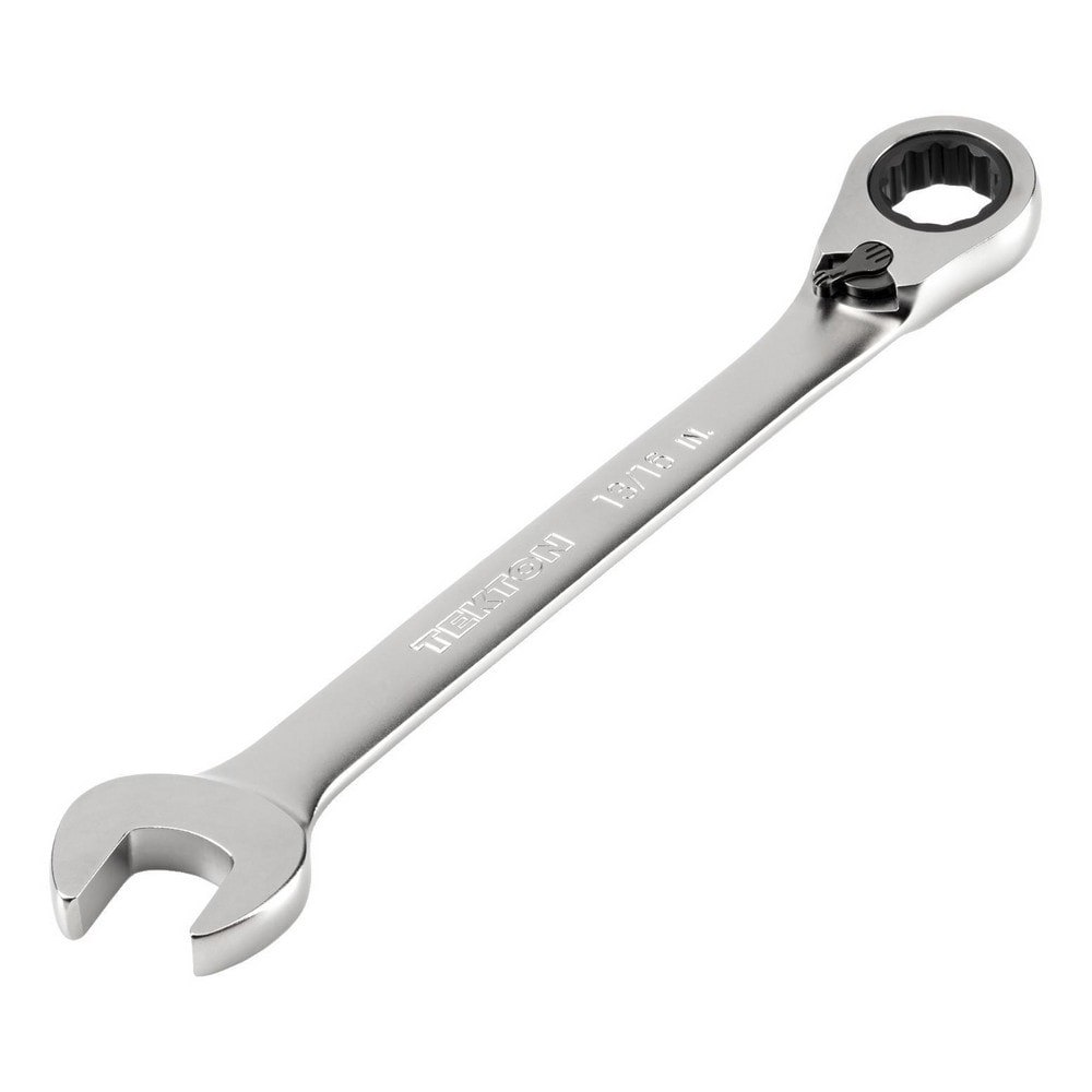 Combination Wrenches; Size (Inch): 13/16 ; Finish: Satin Chrome ; Head Type: Combination ; Handle Type: Straight ; Material: Steel ; Non-sparking: No