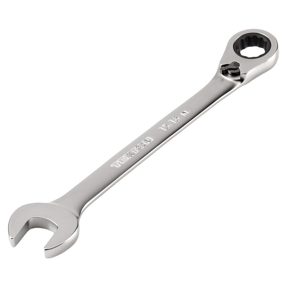Combination Wrenches; Size (Inch): 15/16 ; Finish: Satin Chrome ; Head Type: Combination ; Handle Type: Straight ; Material: Steel ; Non-sparking: No