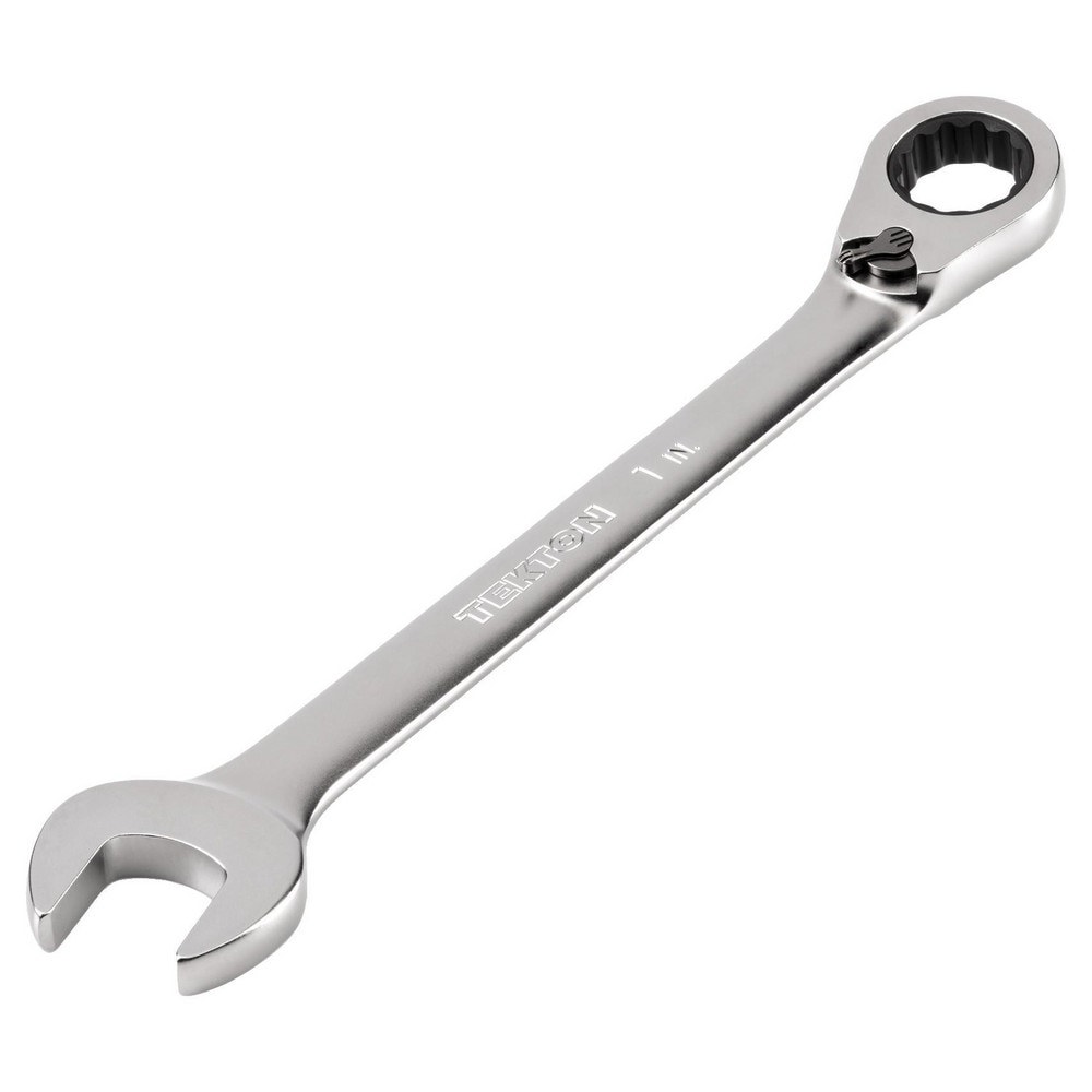 Combination Wrenches; Size (Inch): 1 ; Finish: Satin Chrome ; Head Type: Combination ; Handle Type: Straight ; Material: Steel ; Non-sparking: No