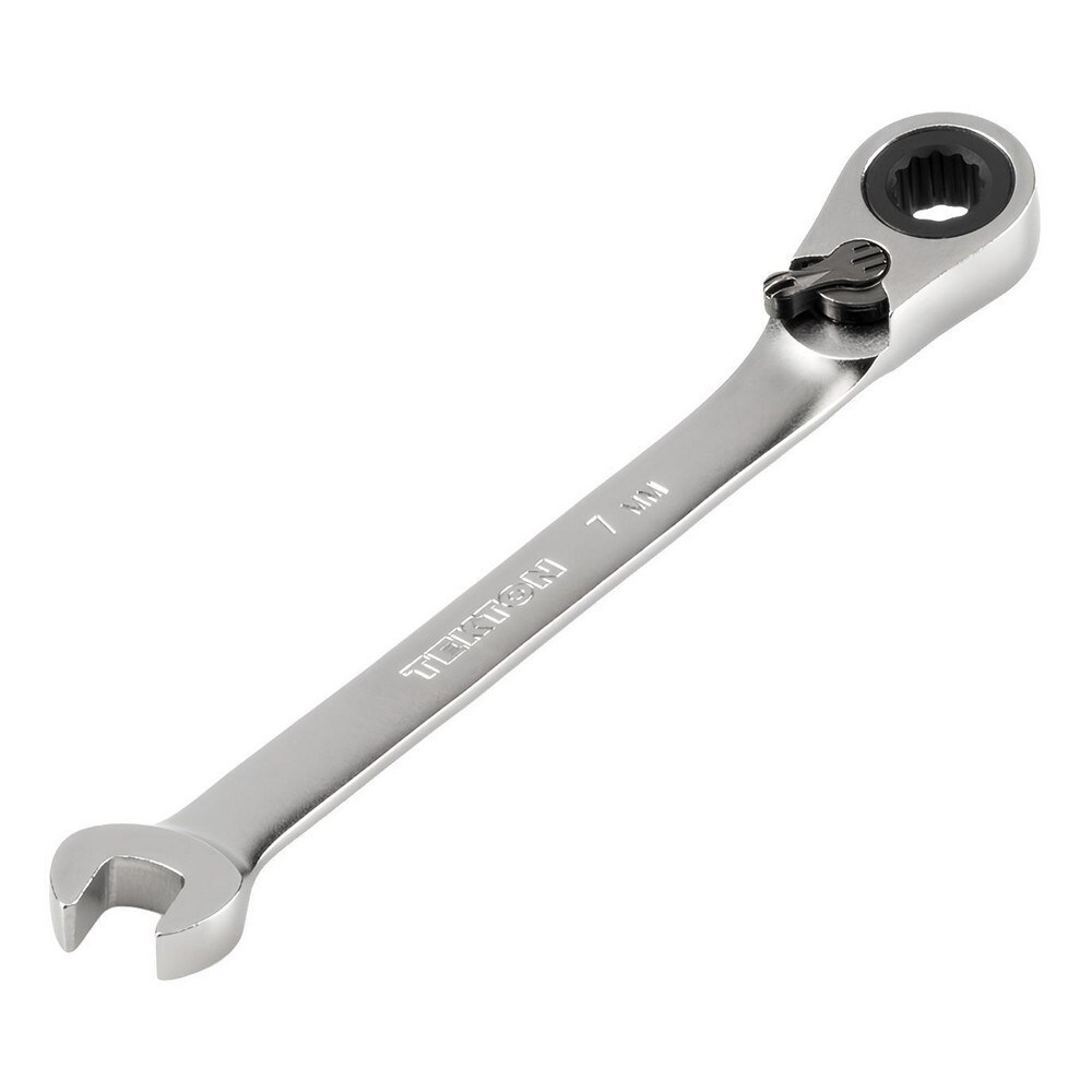 Combination Wrenches; Size (mm): 7 ; Finish: Satin Chrome ; Head Type: Combination ; Handle Type: Straight ; Material: Steel ; Non-sparking: No