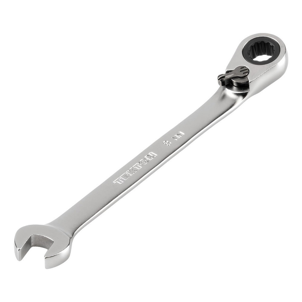 Combination Wrenches; Size (mm): 8 ; Finish: Satin Chrome ; Head Type: Combination ; Handle Type: Straight ; Material: Steel ; Non-sparking: No
