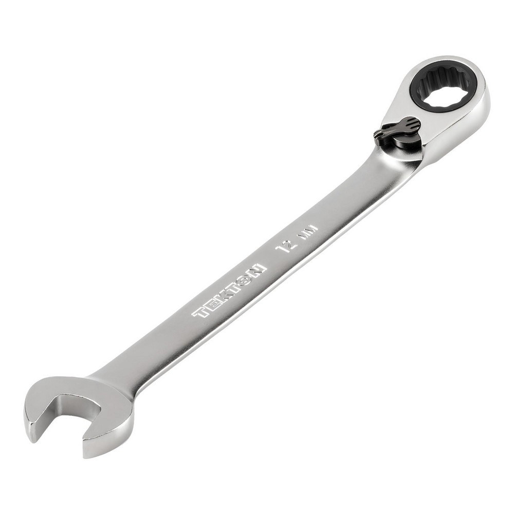 Combination Wrenches; Size (mm): 12 ; Finish: Satin Chrome ; Head Type: Combination ; Handle Type: Straight ; Material: Steel ; Non-sparking: No
