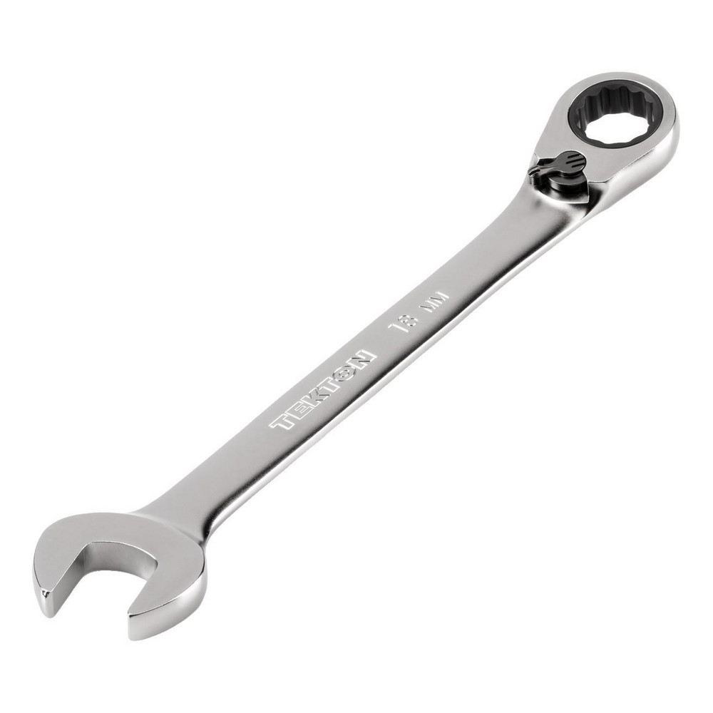 Combination Wrenches; Size (mm): 18 ; Finish: Satin Chrome ; Head Type: Combination ; Handle Type: Straight ; Material: Steel ; Non-sparking: No