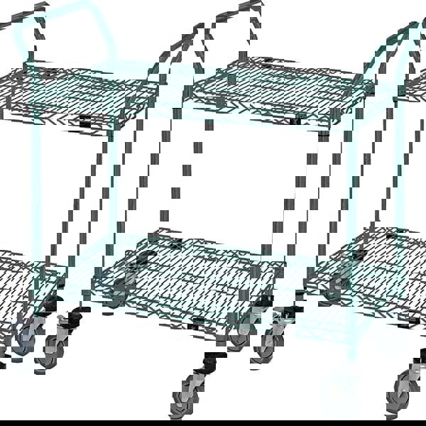 Utility Cart: Wire, Green