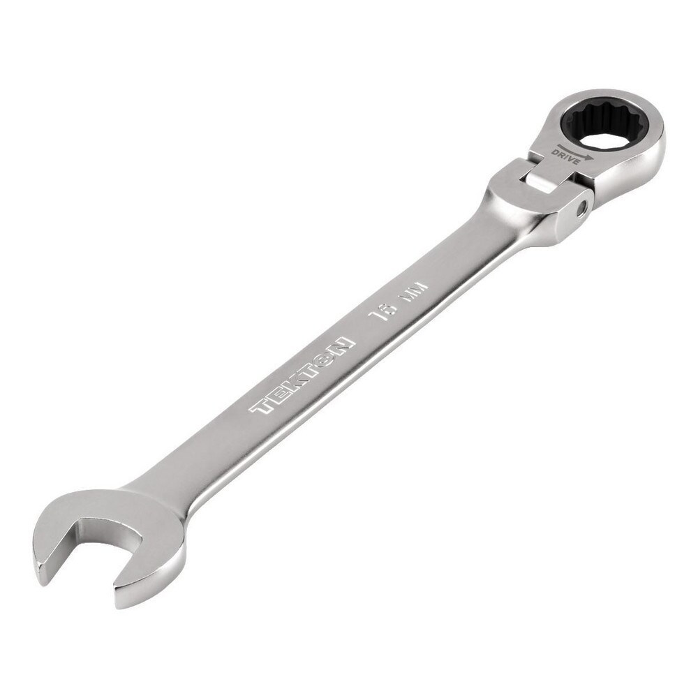 Combination Wrenches; Size (mm): 16 ; Finish: Satin Chrome ; Head Type: Flexible; Combination ; Handle Type: Straight ; Material: Steel ; Non-sparking: No
