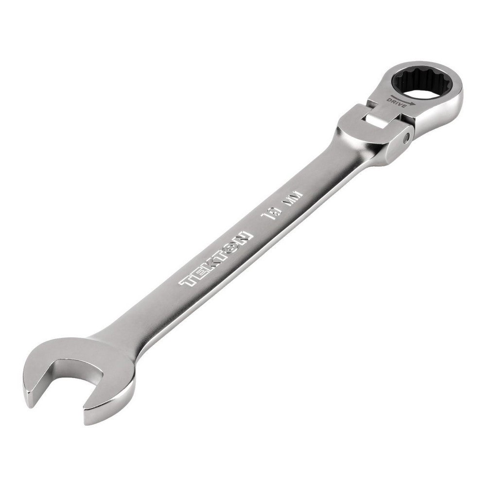 Combination Wrenches; Size (mm): 19 ; Finish: Satin Chrome ; Head Type: Flexible; Combination ; Handle Type: Straight ; Material: Steel ; Non-sparking: No