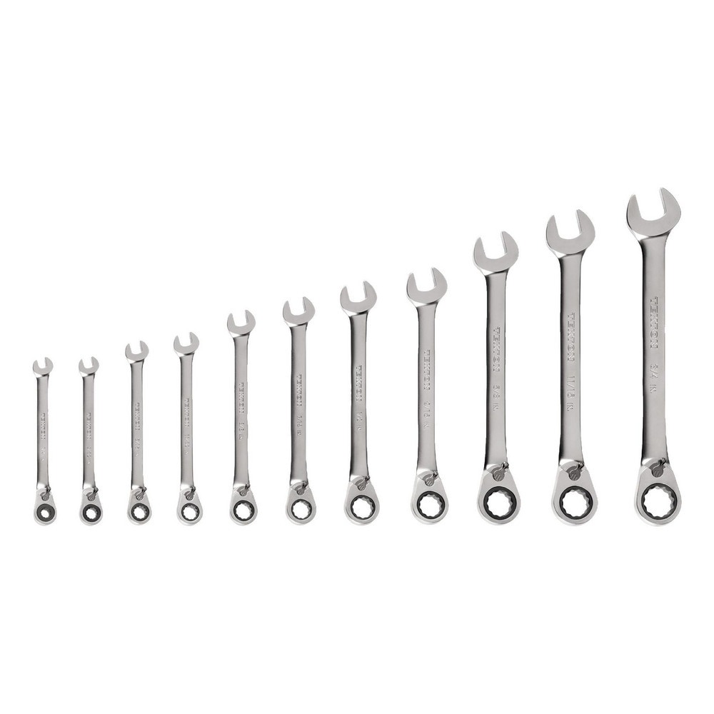 Wrench Sets; System Of Measurement: Inch ; Container Type: None ; Wrench Size: 1/4 in - 3/4 in ; Material: Steel ; Non-sparking: No ; Corrosion-resistant: Yes
