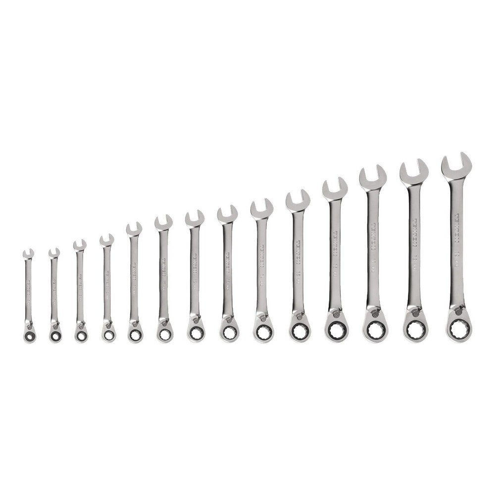 Wrench Sets; System Of Measurement: Metric ; Container Type: None ; Wrench Size: 6 mm - 19 mm ; Material: Steel ; Non-sparking: No ; Corrosion-resistant: Yes