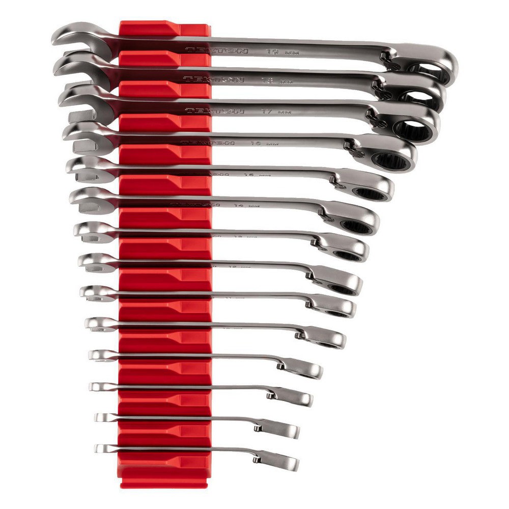 Wrench Sets; System Of Measurement: Metric ; Container Type: Plastic Holder ; Wrench Size: 6 mm - 19 mm ; Material: Steel ; Non-sparking: No ; Corrosion-resistant: Yes