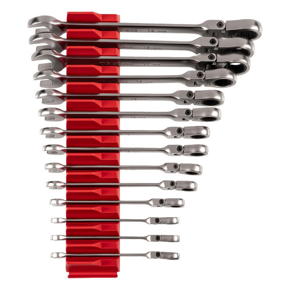 Wrench Sets; System Of Measurement: Metric ; Container Type: Plastic Holder ; Wrench Size: 6 mm - 19 mm ; Material: Steel ; Non-sparking: No ; Corrosion-resistant: Yes