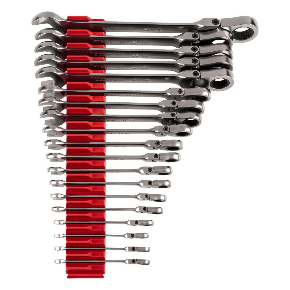 Wrench Sets; System Of Measurement: Metric ; Container Type: Plastic Holder ; Wrench Size: 6 mm - 24 mm ; Material: Steel ; Non-sparking: No ; Corrosion-resistant: Yes