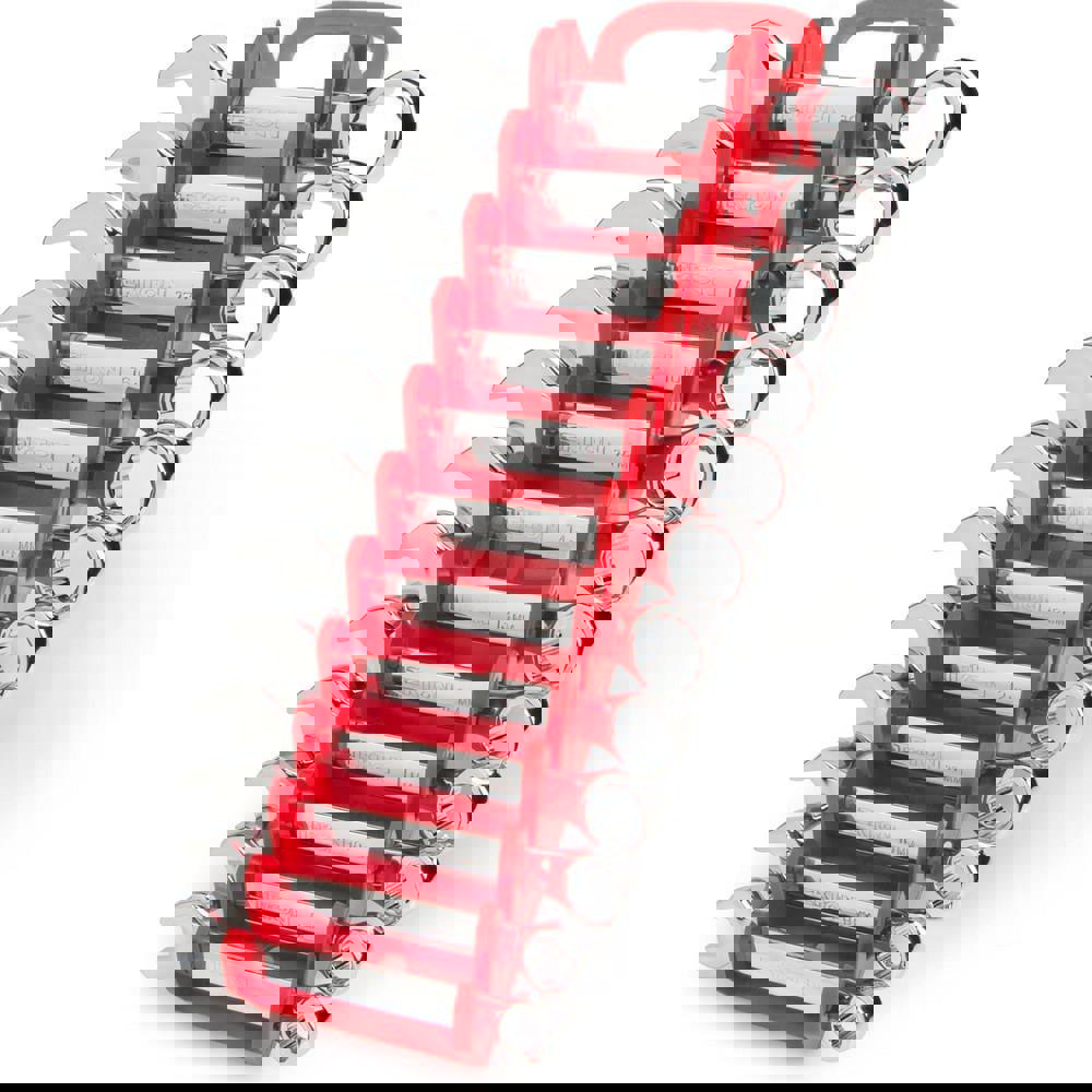 Stubby Combination Wrench Set, 12-Piece (8-19 mm) - Holder