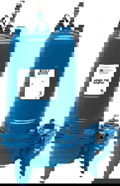 Sewage Pump: Single Speed Continuous Duty, 1/2 hp, 4.9A, 200V