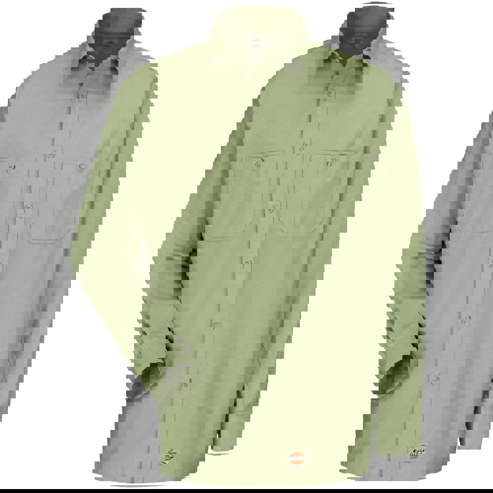 Shirts; Garment Style: Long Sleeve Regular ; Garment Type: General Purpose ; Size: 2X-Large ; Material: Cotton; Polyester ; Chest Size (Inch): 50-52 ; Material Weight (oz.): 5.2500