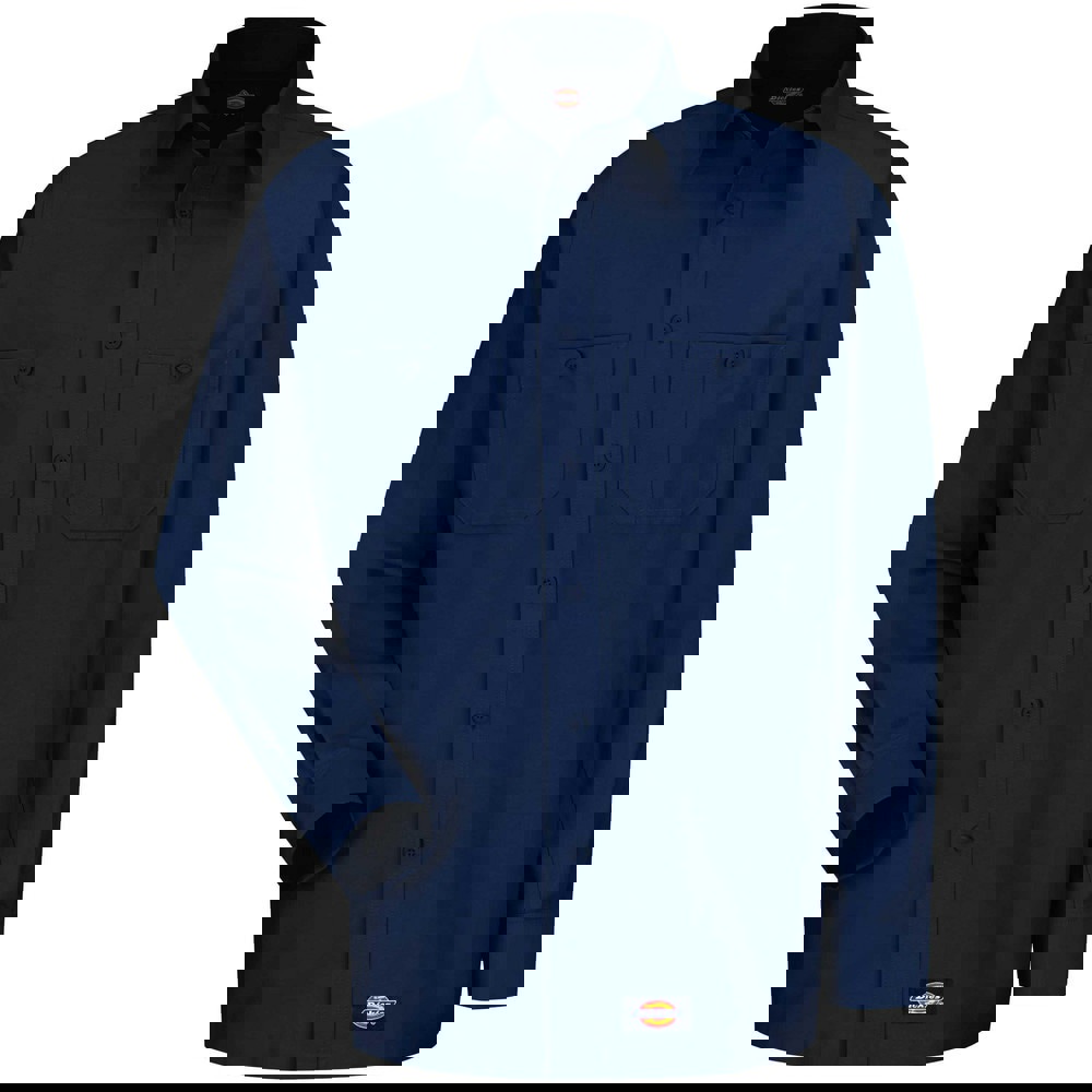 Shirts; Garment Style: Long Sleeve Regular ; Garment Type: General Purpose ; Size: Medium ; Material: Cotton; Polyester ; Chest Size (Inch): 38-40 ; Material Weight (oz.): 5.2500