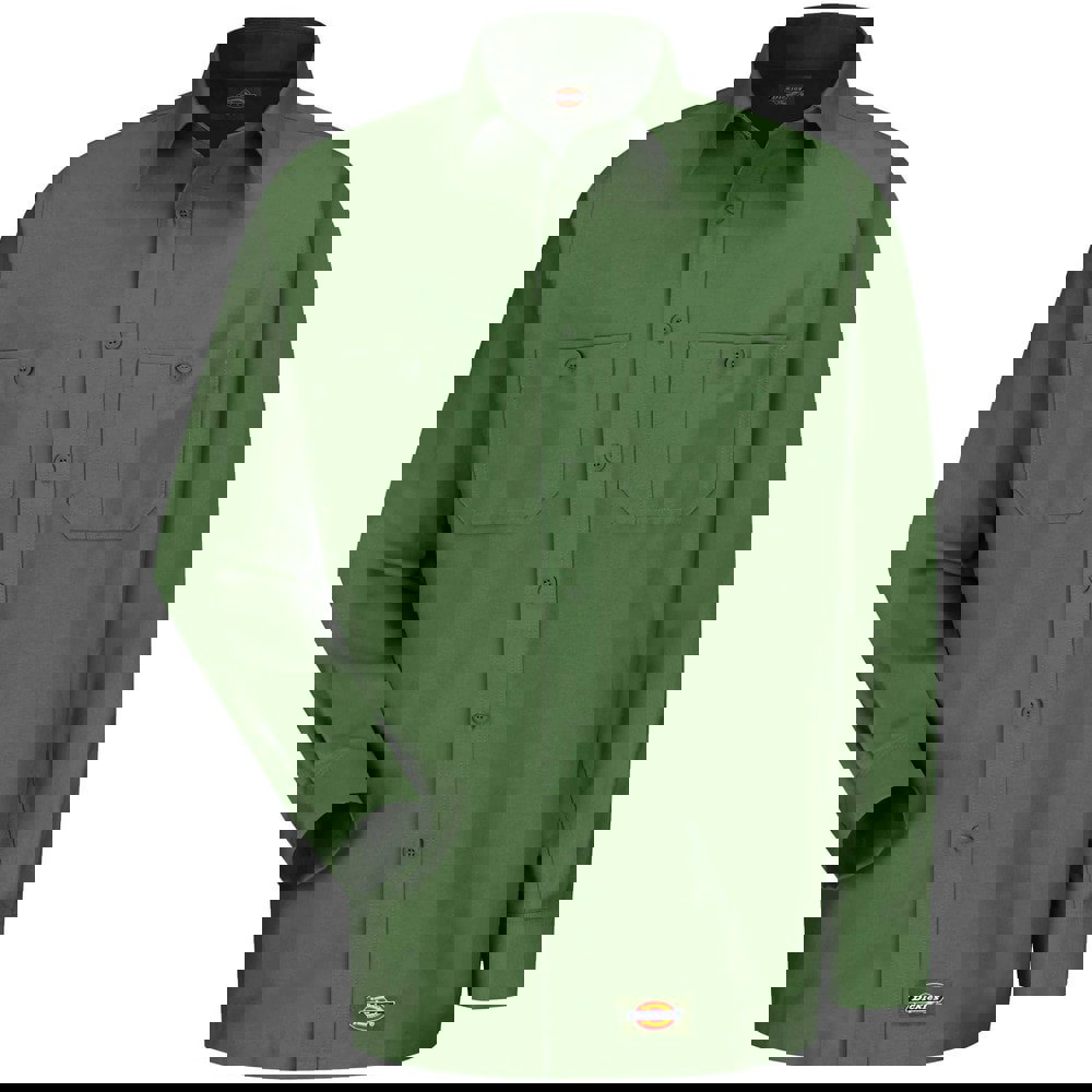 Shirts; Garment Style: Long Sleeve Regular ; Garment Type: General Purpose ; Size: Large ; Material: Cotton; Polyester ; Chest Size (Inch): 42-44 ; Material Weight (oz.): 5.2500