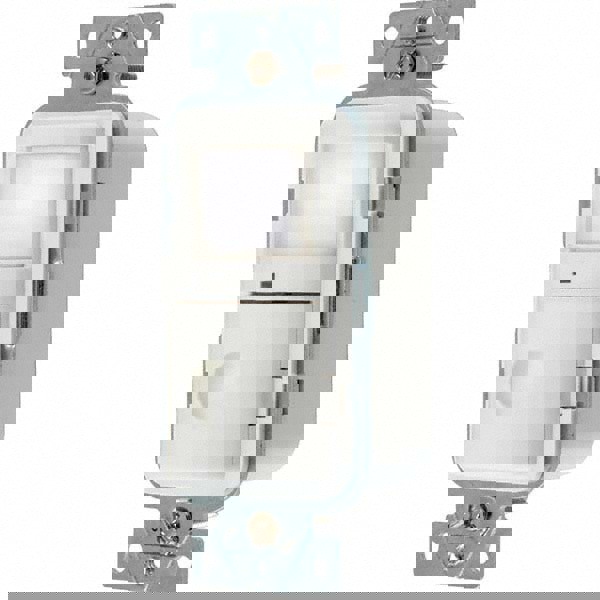Motion Sensing Wall Switches; Switch Type: Occupancy or Vacancy Sensor ; Sensor Type: Infrared ; Coverage (Sq. Ft.): 1200 ; Adjustment Type: Manual Delay ; Color: White ; Recommended Environment: Indoor