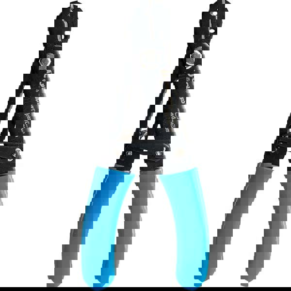 Wire Stripper: 30 AWG to 10 AWG Max Capacity