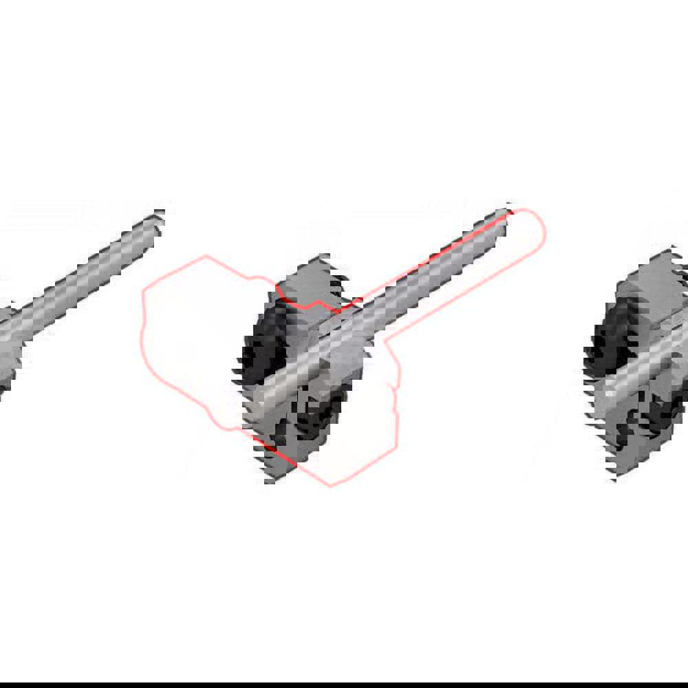 Vise Jaw Accessory: Adjustable Work Stop