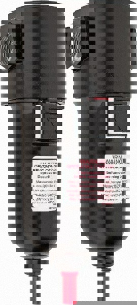 Oil & Water Filter/Separator: NPT End Co