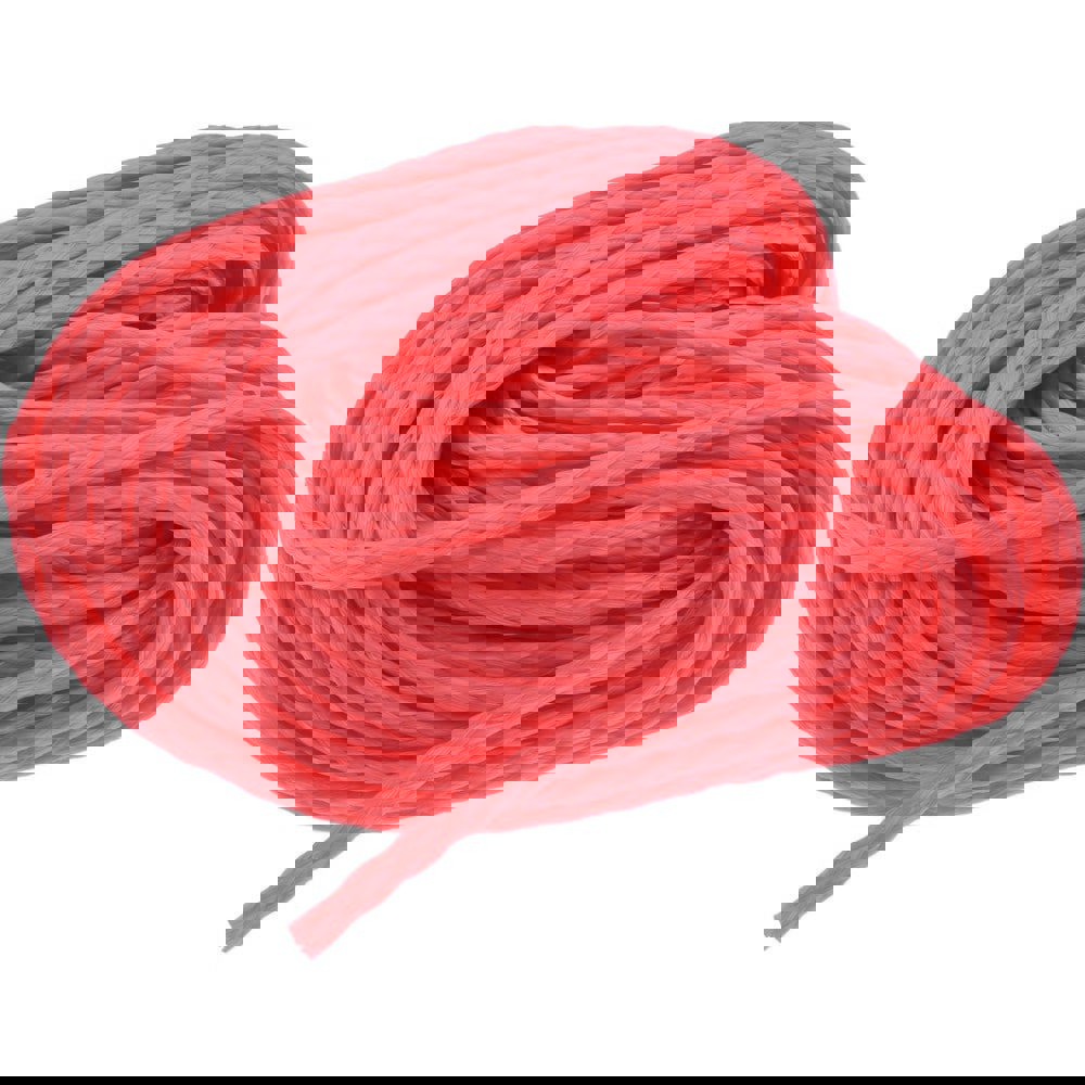 100' Max Length Polypropylene Hollow Braid Flexible Rope