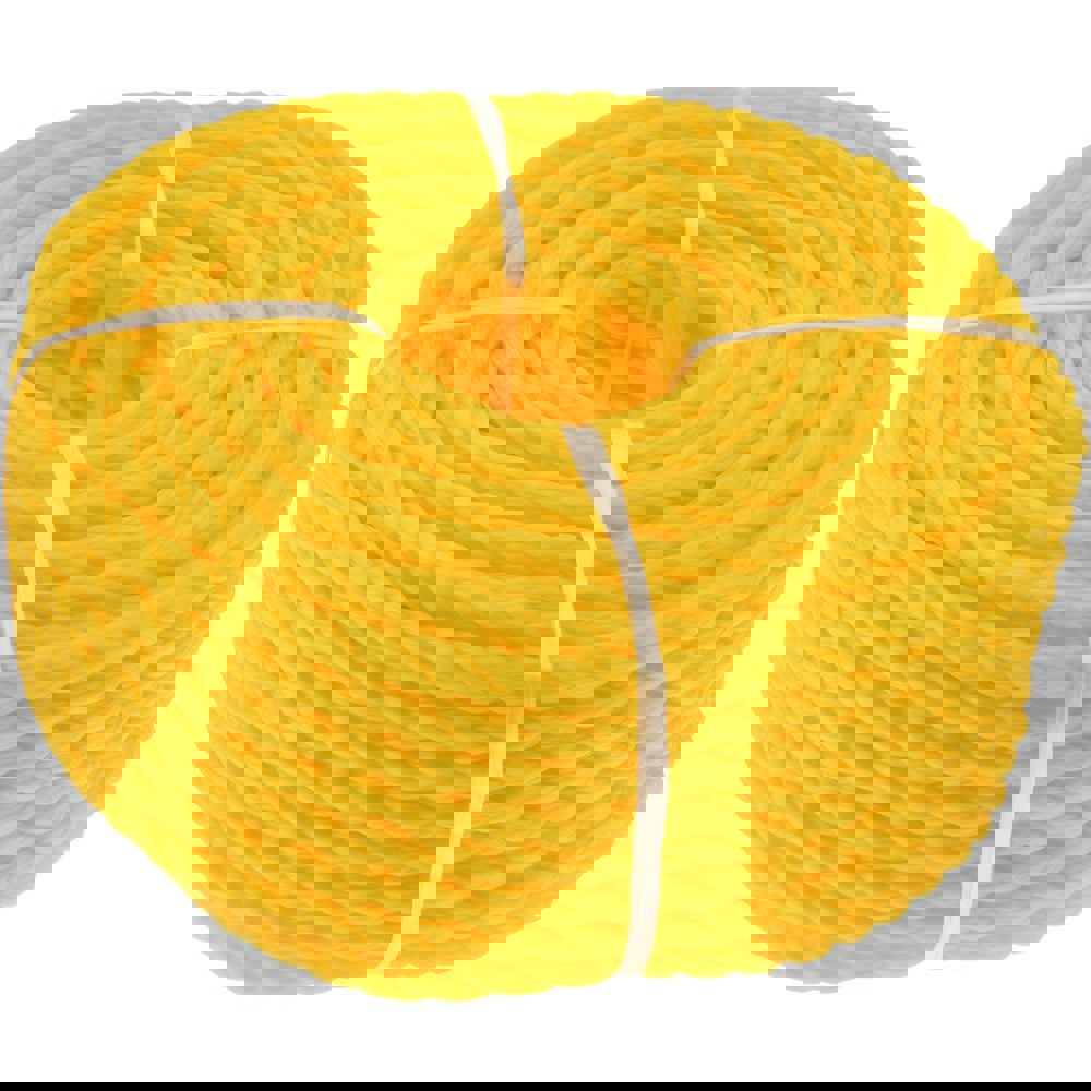 100' Max Length Polypropylene Twisted Rope