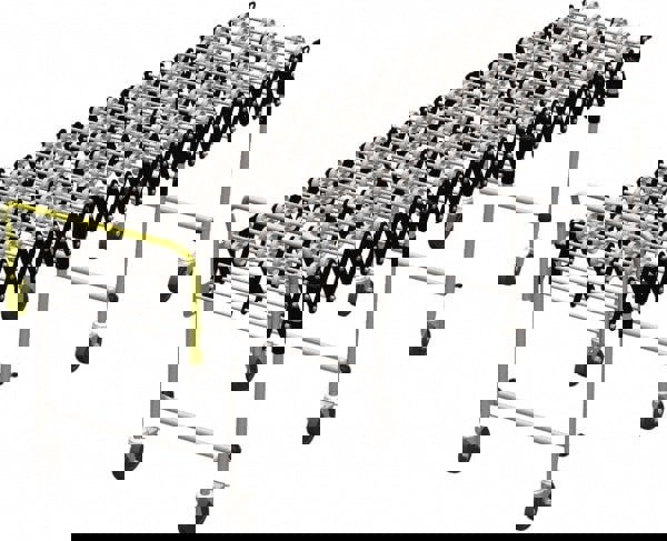 18 Inches Wide x 3.8 Ft. to 12 Ft. Extended Length Flexible Conveyor