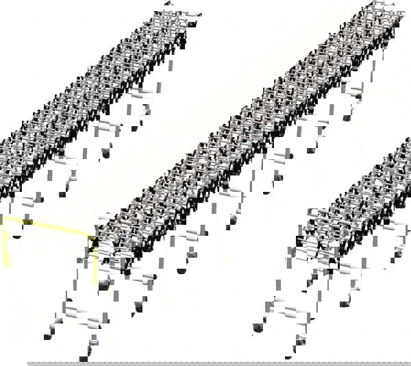 18 Inches Wide x 7 Ft. to 22 Ft. Extended Length Flexible Conveyor
