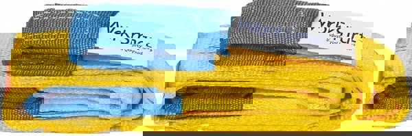 Flat Eye & Eye, Type 3 Web Sling: 4' Long, Polyester