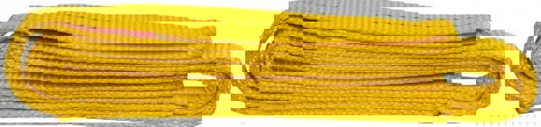 Flat Eye & Eye, Type 3 Web Sling: 6' Long, Polyester