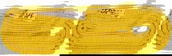 Flat Eye & Eye, Type 3 Web Sling: 10' Long, Polyester